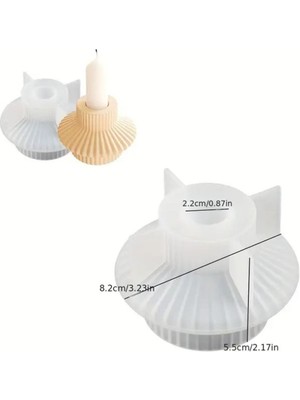 Fener Mum Tutucu Silikon Kalıp (S843)