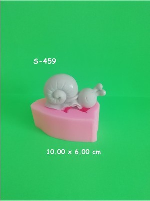 Salyangoz (Saksı Süsü) Silikon Kalıp