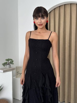 Modavera Tivoli Ip Askılı Elbise