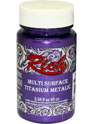 Toptan Bulurum Rich Multi Surface Titanium 2558 Mor Metalik 90 cc