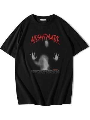 Oversize Unisex Nightmare T-Shirt