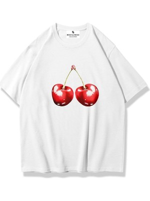 Unisex Oversize Cherry T-Shirt