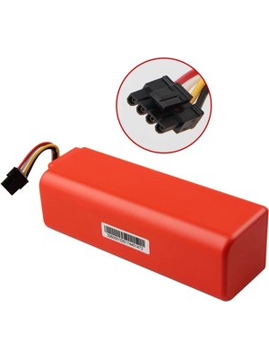 Lioniq Roborock S5 Max Uyumlu Batarya ( Kapasite) 14.4v 5200mah Kutulu Robot Süpürge Pil sdjqr01rr Sdjsd02rr Brr-2p4s-5200d