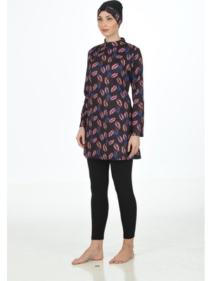 Tam Kapalı Likralı Tesettür Mayo 3310