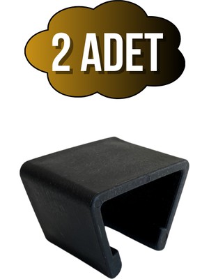 Baza Bağlantı Elemanı Ara Tutucu Yatak ve Baza Birleştirme Aparatı Plastik(Siyah)