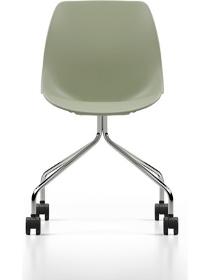 Surf Mobil Sandalye, Krom Ayak & Yeşil