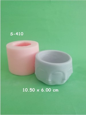 Binbir Surak Saksı No:1 Silikon Kalıp