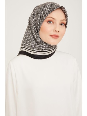 Armine Nostalji Serisi Twill Ipek Eşarp 9026D-02