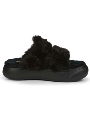 Suede Mayu Sandal Wns Fur