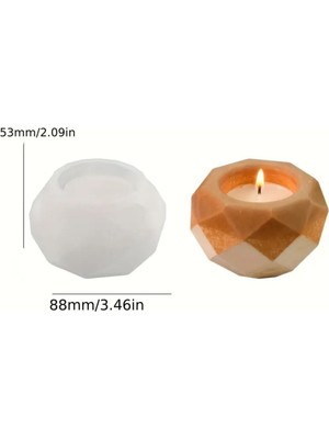 Küç.yuvarlak Geo Silikon Kalıp (S895)