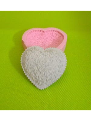 Karlı Kalp Silikon Kalıp