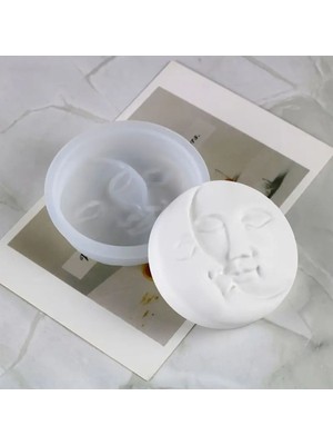 Ay Güneş Mum Silikon Kalıp (S731)