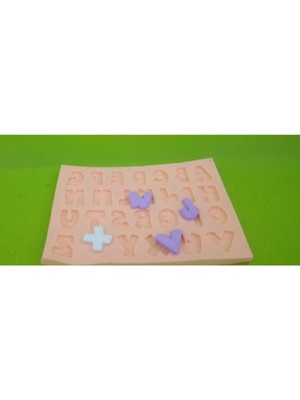 Yamalı Harf Silikon Kalıp