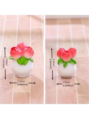 Ikili Mini Çiçek Silikon Kalıp (S812)