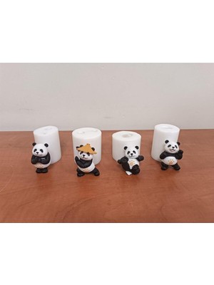 4'lü Ayıcık Silikon Kalıp (S736)