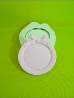 Kurdaleli Çay Tabağı Silikon Kalıp