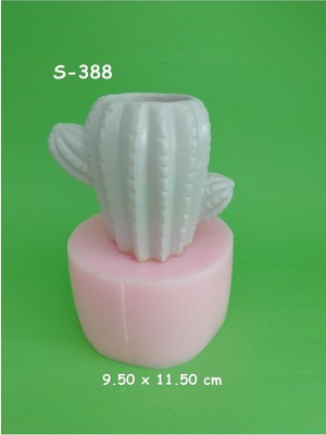 Kaktüs Saksı Silikon Kalıp