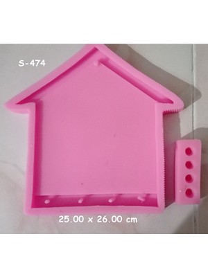 Anahtarlık Silikon Kalıp