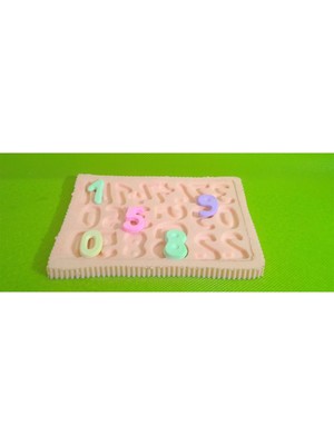 Çoklu Rakam Silikon Kalıp