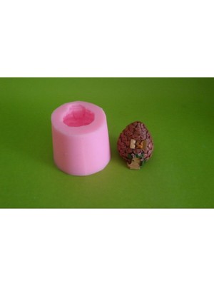 Kozalak Ev Silikon Kalıp