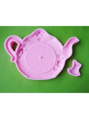 Çaydanlık Saat Silikon Kalıp