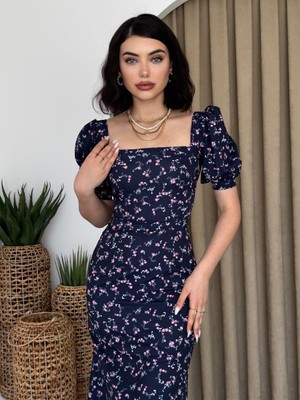 Modavera Dionora Çiçekli Elbise