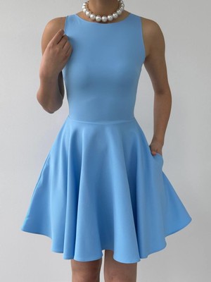 Modavera Berl Cep Detaylı Elbise