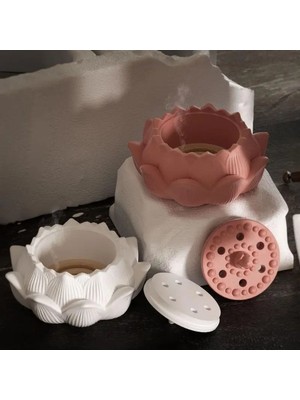 Kapaklı Lotus Silikon Kalıp (S805)