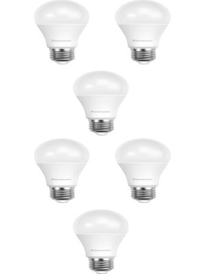Panasonic 4,9W (43W) Mini LED Ampul Beyaz - 6500K E27 6 Adet