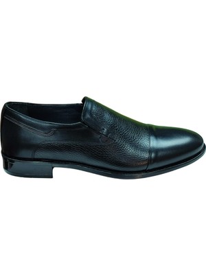 Nevzat Öge 098-NEOLIT Erkek Siyah (40-44) Deri Klasik Ayakkabı