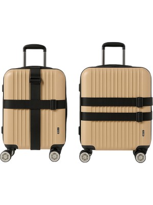 Çantachım Valiz Kemeri Bavul Emniyet Siyah 3 Adet