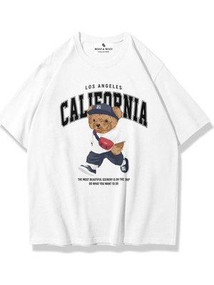 Unisex Oversize California Bear T-Shirt