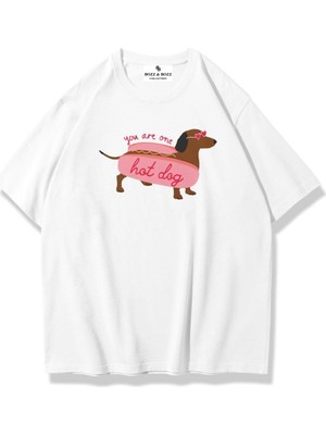 Unisex Oversize Hotdog T-Shirt