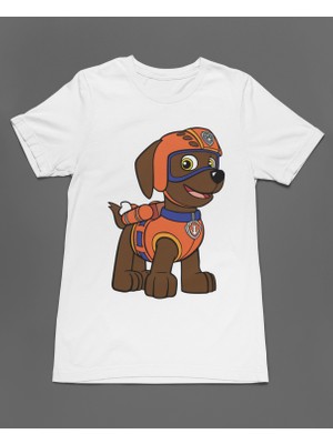 Bumeta Deniz Kahramanı Zuma Paw Patrol Unisex Tişört T-Shirt