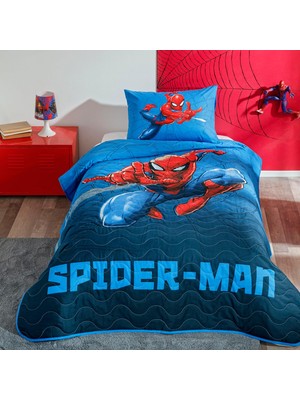 Spiderman Focus Lisanslı Karakter Baskılı Pamuk - Polyester Karışımı Yatak Örtüsü Seti, Çok Renkli, Tek Kişilik (Yatak Örtüsü: 160X230 cm / 1 Adet Yastık Kılıfı: 50X70)