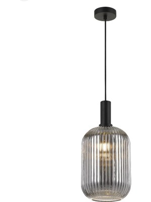 Mylights Rustik  Füme Avize 15CM  Spor Tekli Avize Cafe  Salon Koridor Yatak Odası