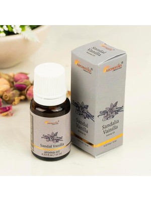Aromatika Sandal Vanilya Aromatik Yağ Difüzör ve Buhurdanlık Kokusu 10 ml