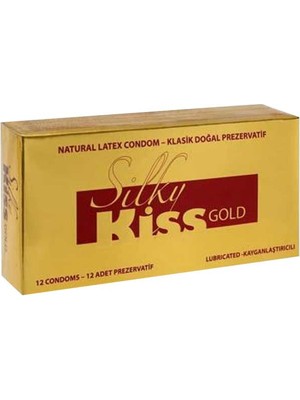 Silky Kiss Gold Kayganlaştırıcılı Prezervatif