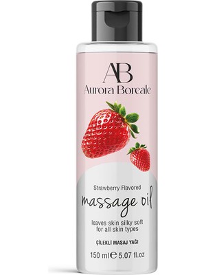 Aurora Boreale Çilek Aromalı Masaj Yağı 150ML