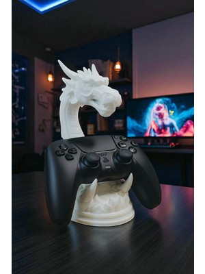 Ceatly Ejderha Tasarımlı Ps5 Kol Standı – Şık ve Dayanıklı Organizer