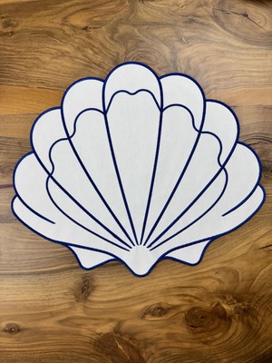 Perla 2li Amerikan Servis Ekru-Lacivert