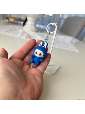 Labubu Karakter Figür Anahtarlık - Sevimli ve Renkli Çanta Süsü (5.5 x 3.2 Cm) - Özel Hediyelik