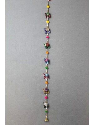 7'li Asmalı Aynalı Fil Model 2