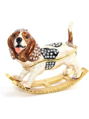 Swarovski Taşlı Tekli Köpek