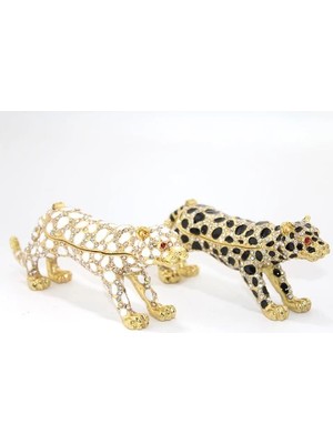 Swarovski Taşlı Tekli Leopar Model 1