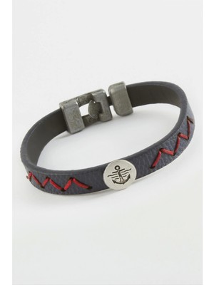 Çapa Kaliteli Suni Deri Bileklik