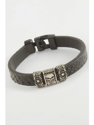 Kuru Kafa Kaliteli Suni Deri Bileklik