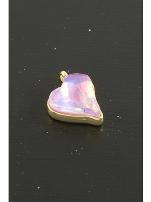 Kalp Taşlı Tek Kulplu Aparat 1 Adet