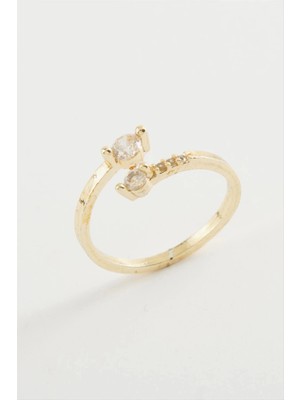 Zirkon Taşlı Yüzük