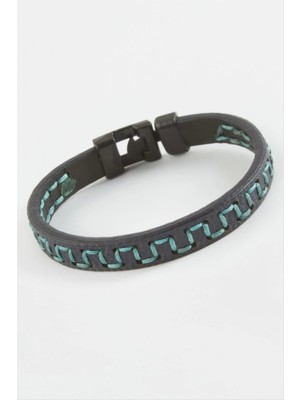 Labirent Kaliteli Suni Deri Bileklik